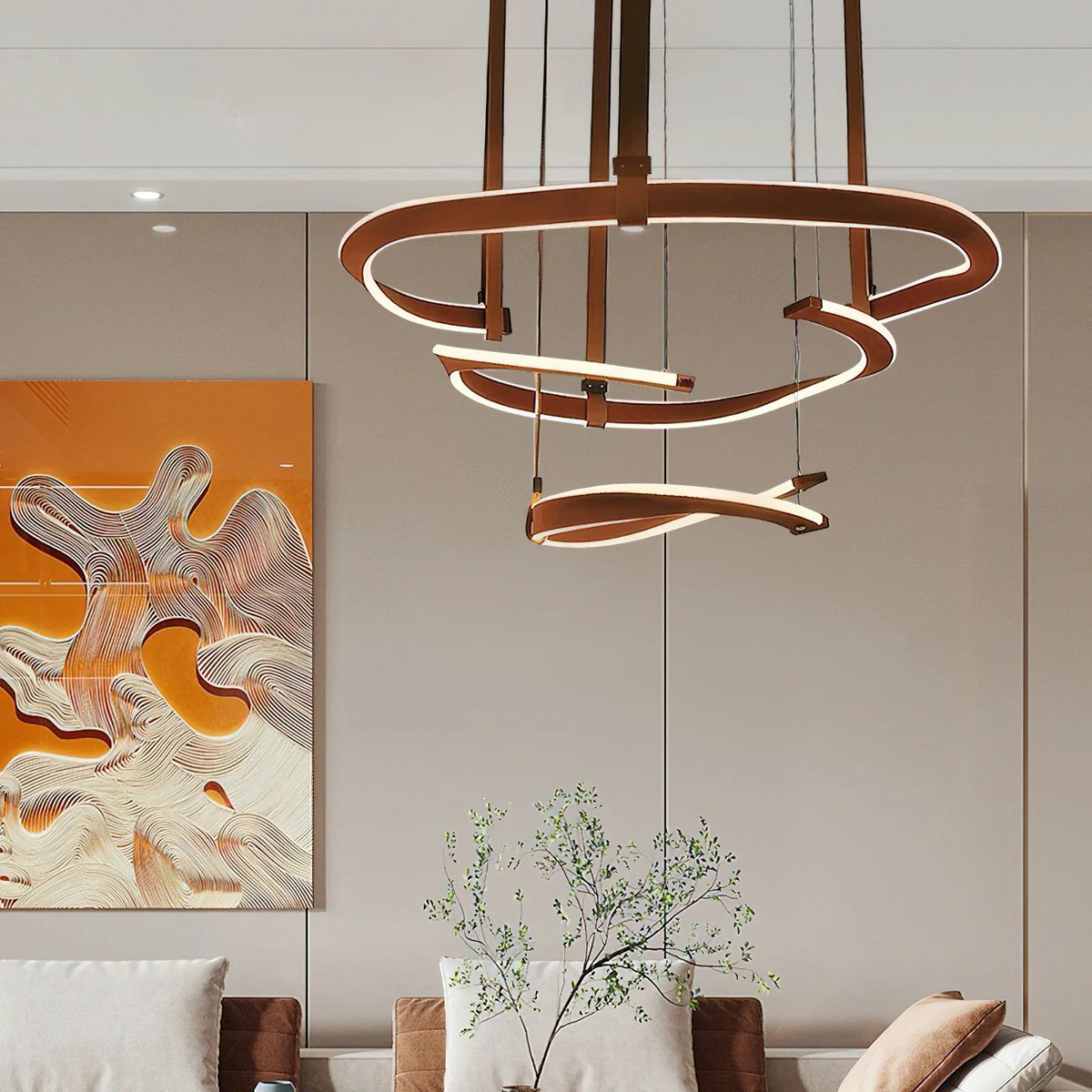 mooijane_com's tweet photo. Abstract yet inviting, this linear hanging brings drama and sculpture to your home. Like a modern piece of art suspended from the ceiling.
https://t.co/K5uRmPYNQo

#art #homestyle #homedesign #giftideas #homestyling #gifts #homedecoration #interiordecor #vogueinteriors https://t.co/CxobAtNUgy