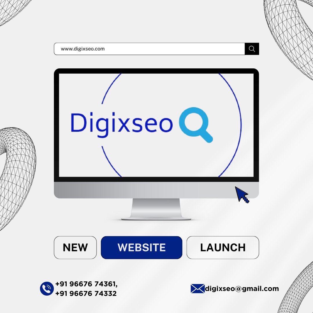 Website Development Services Launch your business website with us. Phone : +91 96676 74361, +91 96676 74332 Email : digixseo@gmail.com #digitalmarketing #websitedevelopment #websitedesign