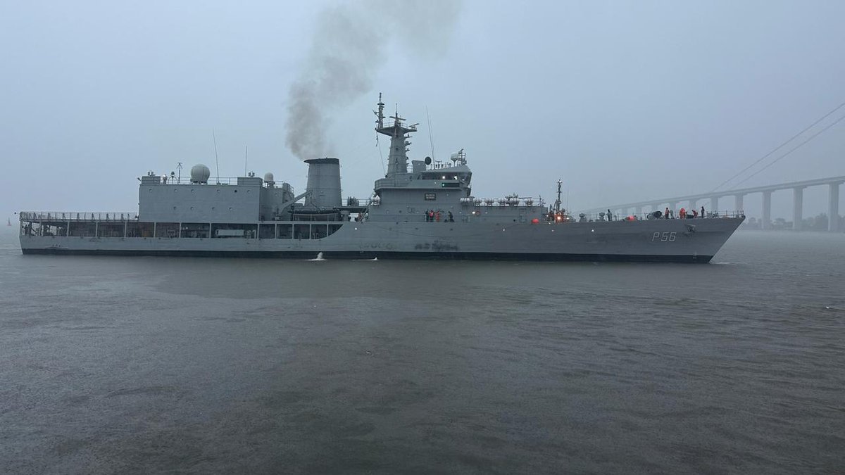 INS Sujata today departed with embarking 10 Moz Navy personnel for EEZ Surveillance to join other fellow ships to conduct IMT off Nacala. Post completion of exercise all three participating ships including INS Sujata will be entering Nacala port on 27 March 24. @IndiaCoastGuard