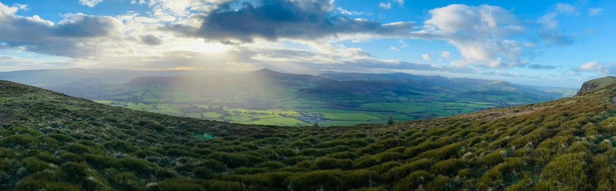 Outside of work I spent this Saturday covering 34km, 53000 steps and 5000 feet, climbing Blorenge Hill, Sugar Loaf & Skirrid as part of 3 Peaks Trial.Always looking down into Abergavenny and the office,nestled between these three hills.Just beautiful. @VisitAberG @VisitBeacons