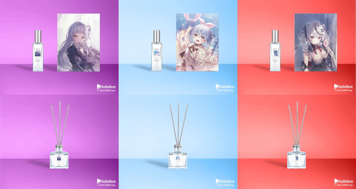 ホロライブ Anideal 香水 オードトワレ 30mL ×2 2024年再販】白銀ノエル オードトワレ30mL×2本