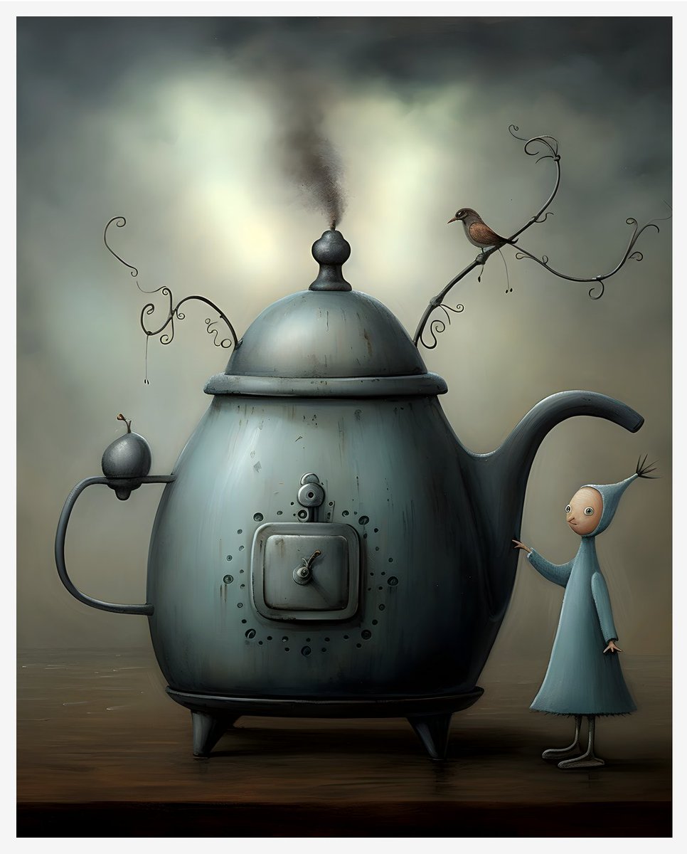 Morning Purchase!! 😍🔥
I bought this piece from an artist whose sensibility I love!! 🥰🤗
« Teapot Guardian’s Secret »  from <a href="/Artisanbee_co/">artisanbee</a>! 🥰 🔥
If you don’t know, check out her collections! 👍❤️

👇Follow and support these great artist! 🔥
objkt.com/users/tz1gfuU9…