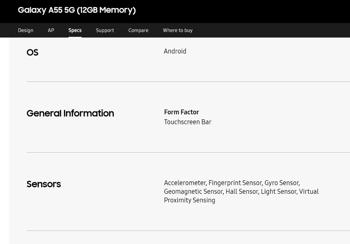 yabhishekhd's tweet image. Samsung Galaxy A55 doesn&apos;t have a proximity sensor reviewers were busy in praising design, bezels etc. 🥴