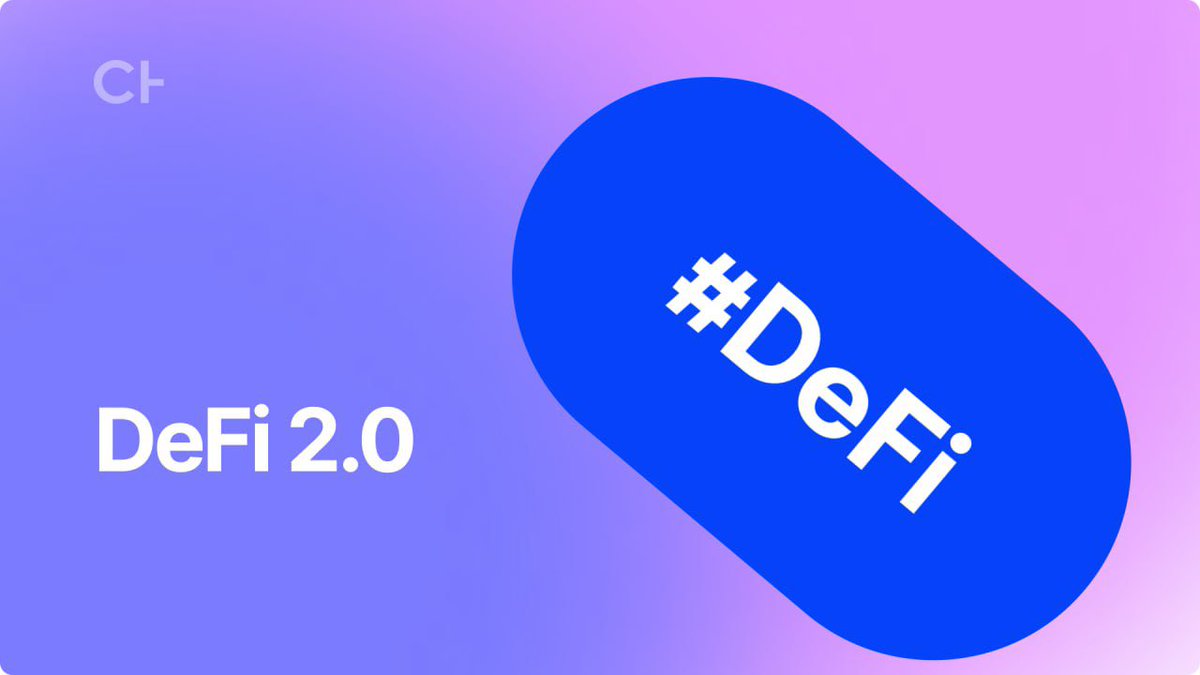 CodeChangeEX's tweet image. DeFi 2.0
codechange.cc/en/article/DeF…
#crypto #bitcoin #money #cryptocurrency #stocks #business #trading #invest #investing #million #billion #earnmoney #exchange #exchangecypto #cryptoexchange #cash #investor #rich