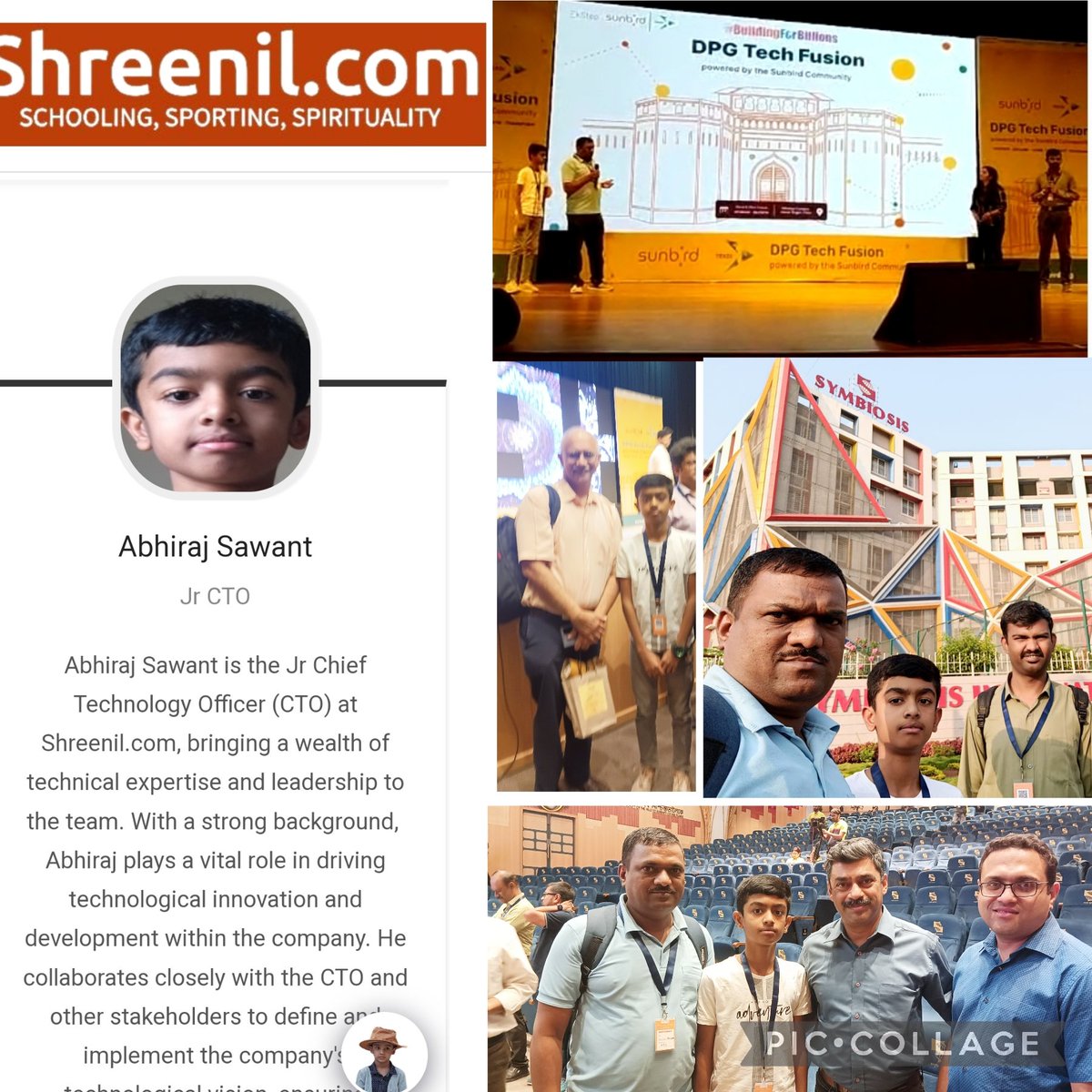 At #DPGtechfusi #hackathon Energized by organizers @Sunbird_EkStep & @tekdinet, our team ranked in the top 7 of 23, Learned from IT legends, fueled to innovate for Global #India. #BuildForBillions #shreenil.com 
@narendramodi @pramodkvarma
🔗Stage Talk: instagram.com/reel/C43JGrHPG…
