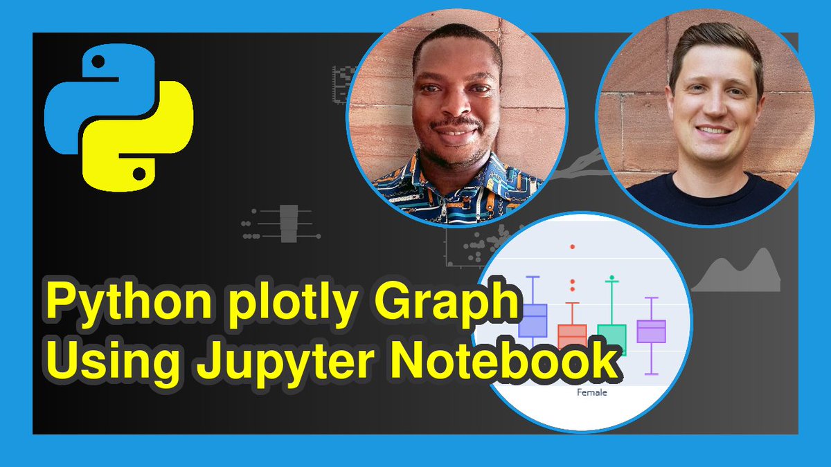 JoachimSchork's tweet image. How to use Jupyter Notebook to draw a plotly graph in the Python programming language. The tutorial was created in collaboration with Ifeanyi Idiaye: statisticsglobe.com/plotly-graph-j…
#DataViz #StatisticalAnalysis #VisualAnalytics #Python #programming