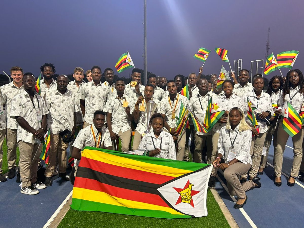 The African Games has come to an end for Team Zimbabwe who finished 18th overall in Africa 🇿🇼 Our medal tally of 11 breaks down as 3 golds🥇 4 silvers🥈and 4 bronze🥉 It’s been a pleasure bringing you updates along the way! Congratulations to our athletes 🇿🇼