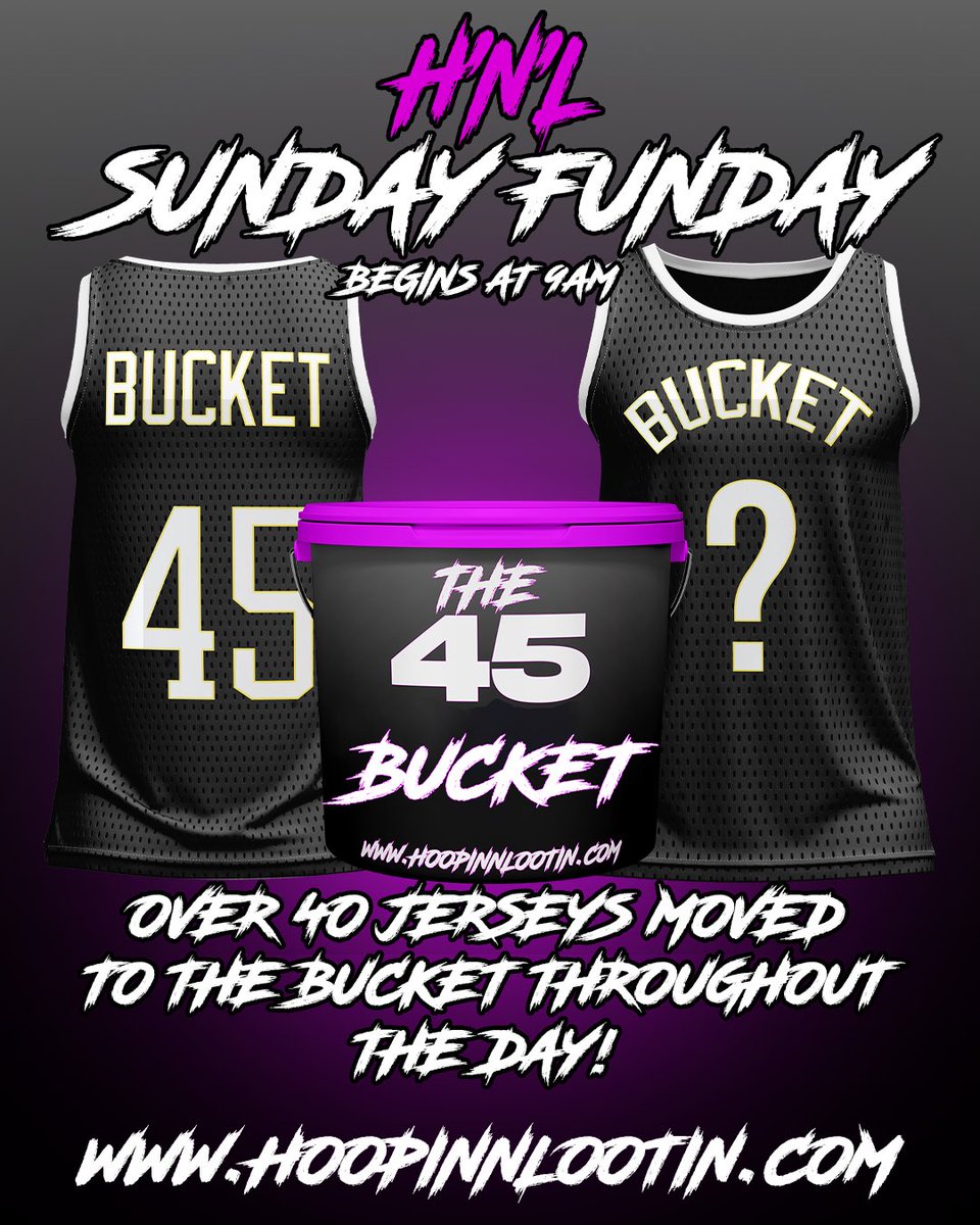 It’s been a couple of months since we’ve had a bucket day so let’s go big! Starting in 10 minutes, throughout the day, without warning, over 40 jerseys will be moved into The 4 5 Bucket. All priced at £45, they’ll even be an authentic thrown in. Some will only be in for the…