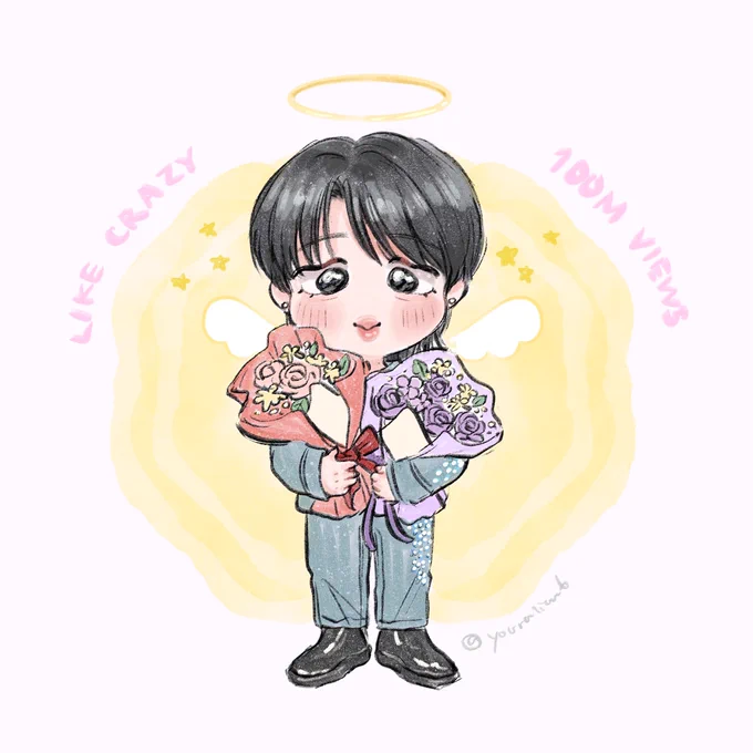 (再掲)#1YearWithLikeCrazy#지민_LikeCrazy_1주년축하해 