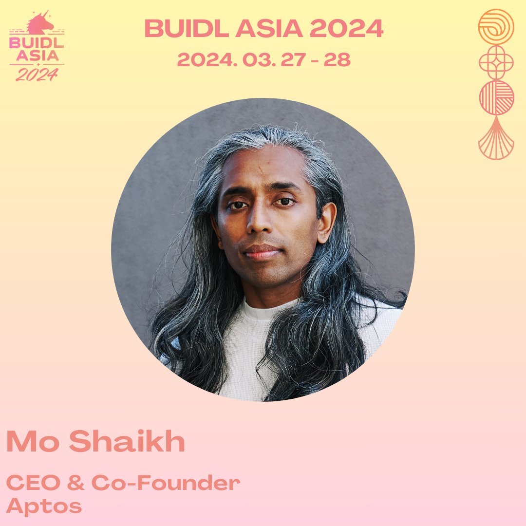 Ol_Sailor9h's tweet photo. 1, #Atpos events ✈️
1⃣ The official at @buidl_asia - Day 2 Keynote with
@moshaikh - CEO of @AptosLabs
📅 Thur. March 28 at 4-4:25 pm KST
📍 BUIDL Asia Main Stage https://t.co/rqAuo6jwZI