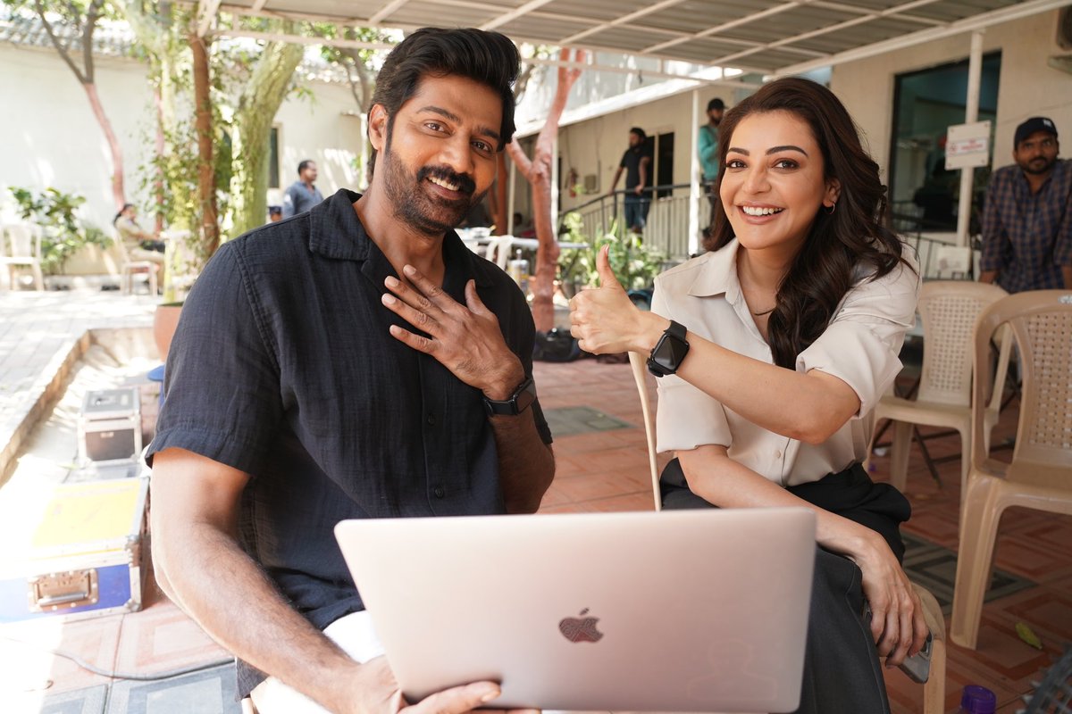 Pics: #KajalAggarwal Launching #InspectorRishi Telugu Trailer 😍❤️

🔗: youtu.be/v-nYBK1seZA

Wishing All the Best to @Naveenc212 and Entire Team for #InspectorRishiOnPrime, Mar 29 only on @PrimeVideoIN

From #KajalAggarwal Fans ❤️