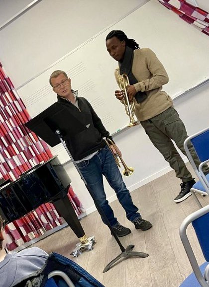 Many congratulations to the talented Mulemwa Tembo who got the opportunity to participate in the “Trumpet Days” 🎺 in Linköping, Sweden! This is another testament to the strong 💪🏼 relationship ❤️ between 🇿🇲 and 🇸🇪 (And I hope the 🇸🇪 weather wasn’t too cold, Mulemwa 🥶)