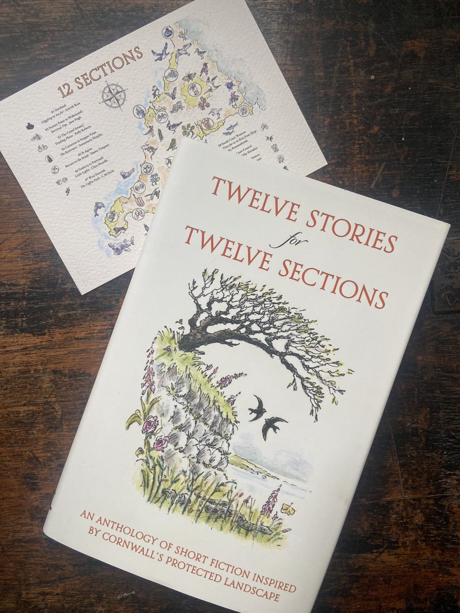 Inspired by Cornwall's twelve areas of outstanding natural beauty, the book is a thing of beauty too! #shortfiction by @EmmaTimpany @Wylmenmuir @CatRentzenbrink @LukeThompson210 & many other wonderful writers. Publ by @HermitagePress