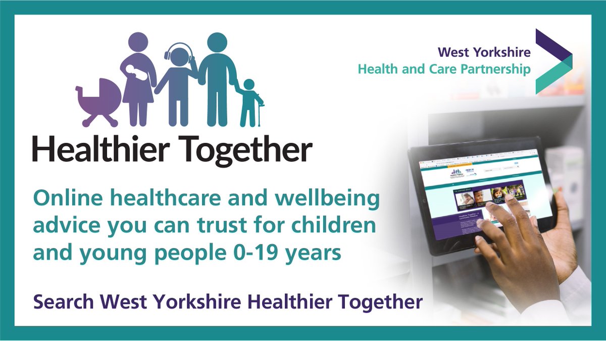 Exercise is important to help keep children happy and healthy. It's healthy for the body and can have a great impact on confidence and wellbeing

Visit: wyhealthiertogether.nhs.uk  to find plenty of fun ways to keep the whole family active.

#WYHealthierTogether