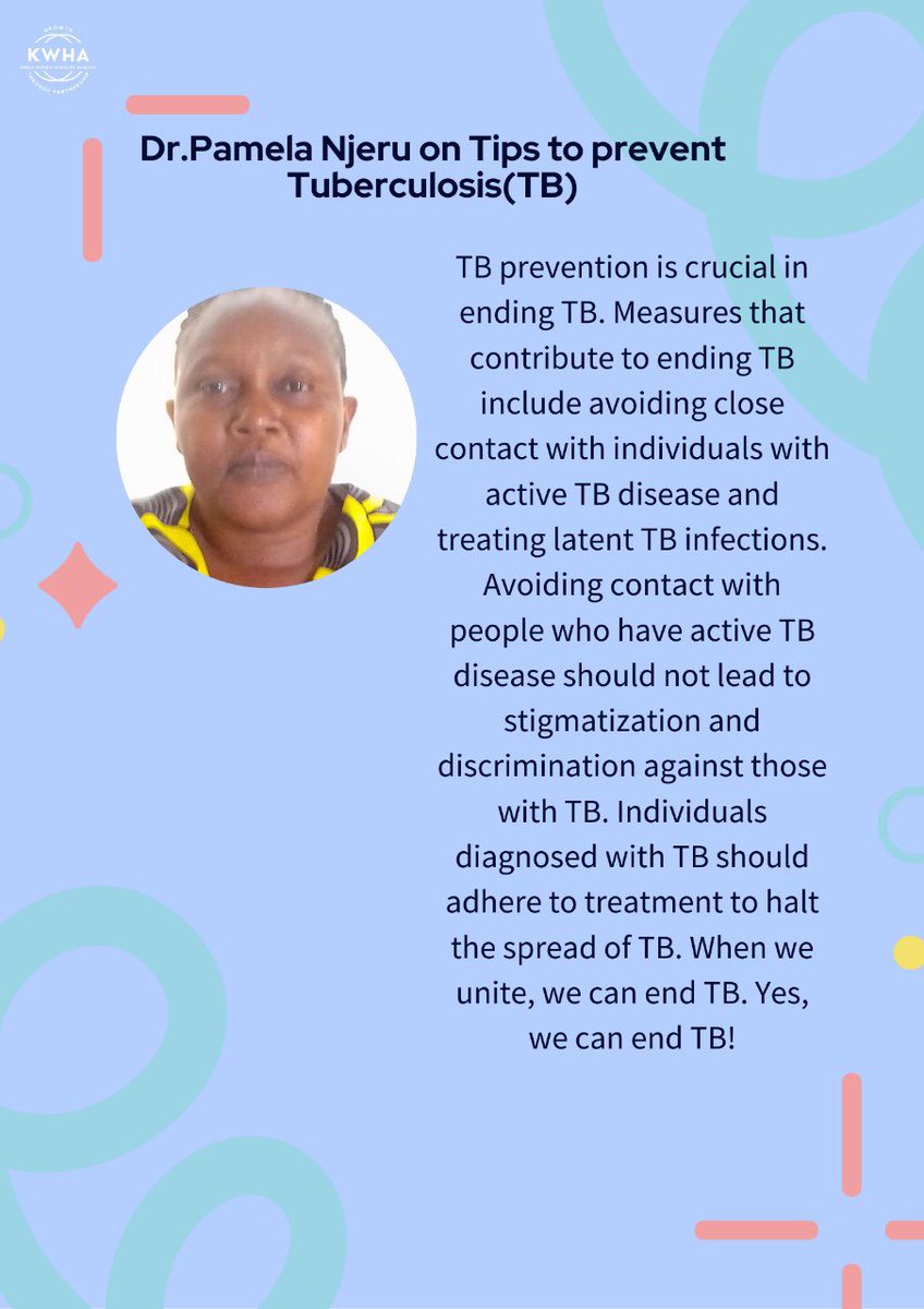 Join us this World TB Day as we rally behind the theme 'Yes! We Can End TB.' Together, let's raise awareness, support those affected, and advocate for action to eradicate tuberculosis. With commitment and collaboration we can make TB a thing of the past.#EndTB #WorldTBDay