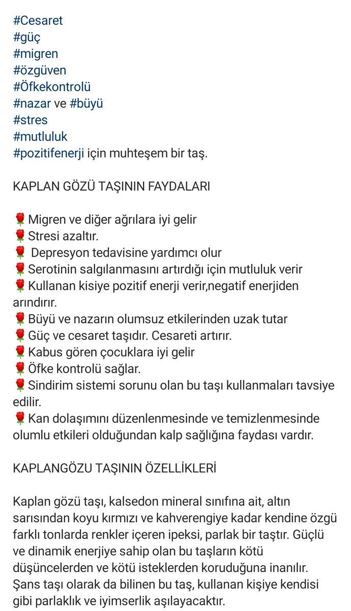 Mutlu pazarlar dostlar ☺️💞🌹 KAPLANGÖZÜ TESBİHİMİZ AA+ Kalite Tesbihimiz değerli bir beyefendiiçin hazırlandı Güzel günlerde sağlkla mutlulkla kullanılsn şifa olsn inşallah🙏 #Cesaret #güç #migren #özgüven #Öfkekontrolü #nazar ve #büyü #stres #mutluluk #pozitifenerji