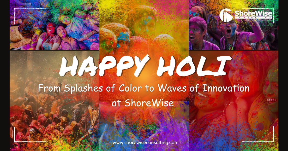 ShoreWise's tweet photo. Wishing you a vibrant and innovative Holi from everyone at ShoreWise Consulting!
#Holi #HappyHoli #HoliFestival #colors #Festival #Love #India #Innovation #Sustainability #technology https://t.co/rvnJ3LZ2ho