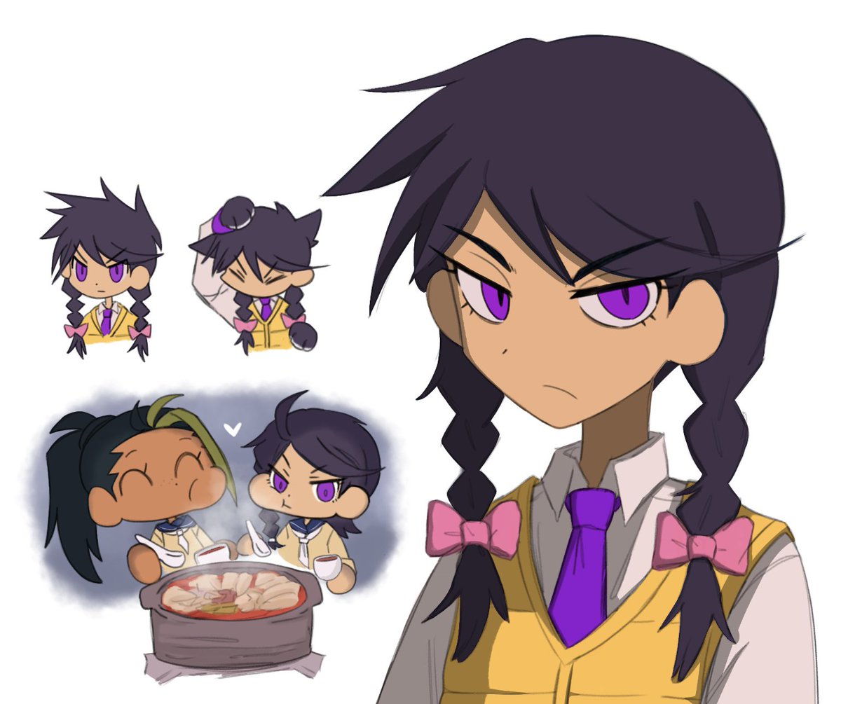 angry looking cat 
put some bows on it 🎀
#pokespe #ポケスペ #scarnemo