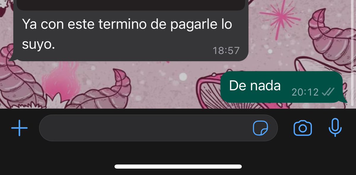 lovrruinetodo's tweet photo. 2 años pa pagarme una plata y ni las gracias? https://t.co/wGqYTozQXZ
