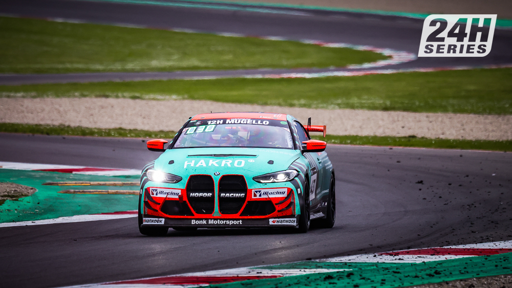 24HSERIES's tweet photo. #24HSERIES | Speaking of GT4, the battle intensifies between #Hofor #Bonk (431) and #LionspeedGP (424). There are just 12s between them after 7 collective hours of racing. 

#12HMUGELLO #BMW @BMWMotorsport https://t.co/RIVJfUo17w