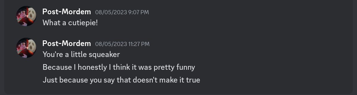 maybe comparing a minor to a much younger sibling wasn’t the greatest look.