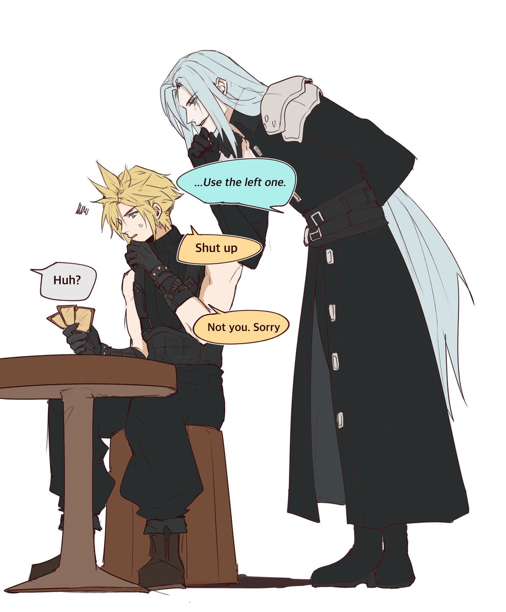 so what if cloud got stuck in queen's blood instead of proceeding msq 
#FF7R  #Sephiroth #cloudstrife