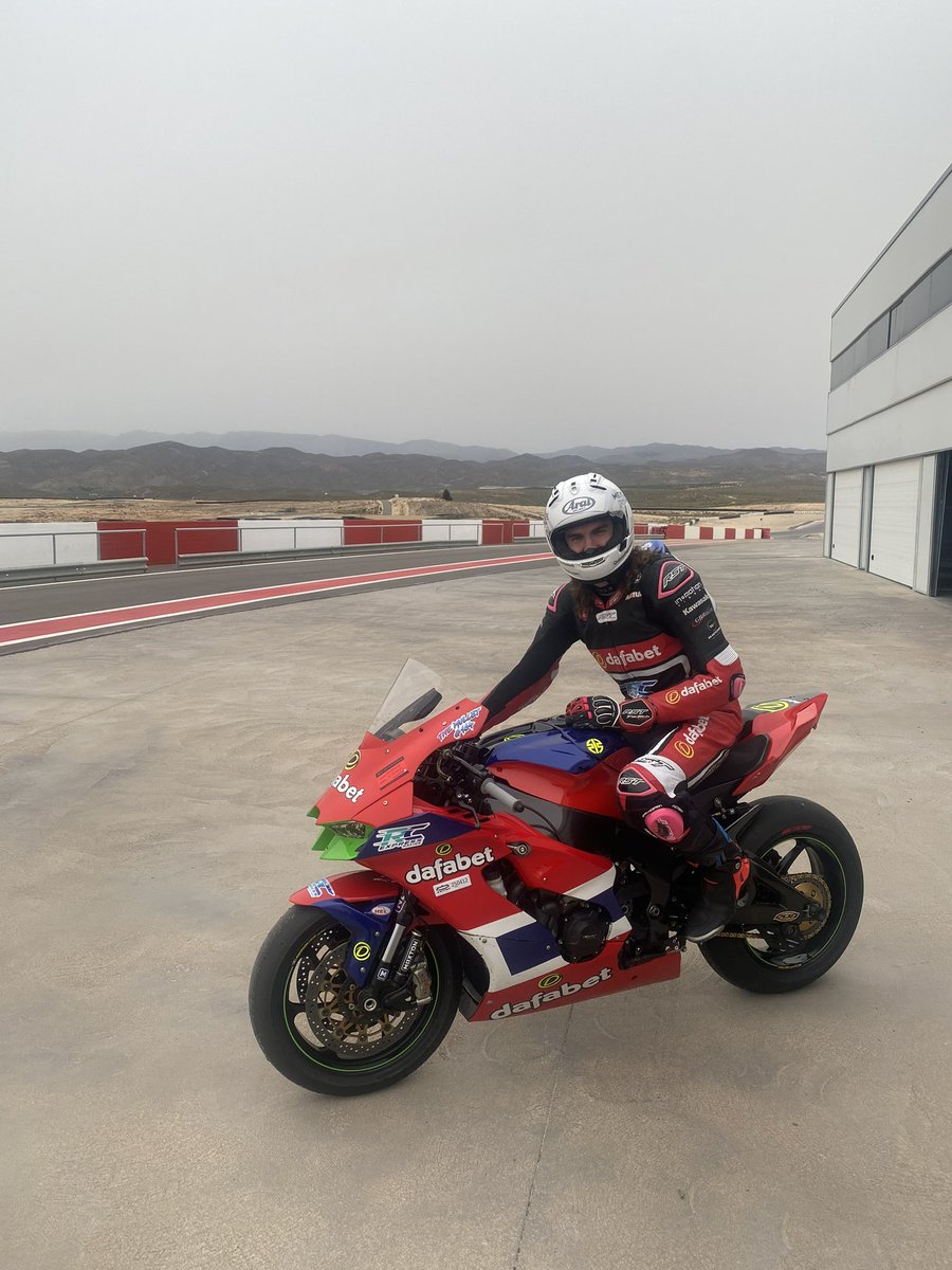 2024 has officially started. This is the first time Matt has been back on one of our bikes since the TT. Getting back up to speed with 3 days riding in Spain. So much has happened in the off season behind the scenes and will be announcing more team news as it happens.