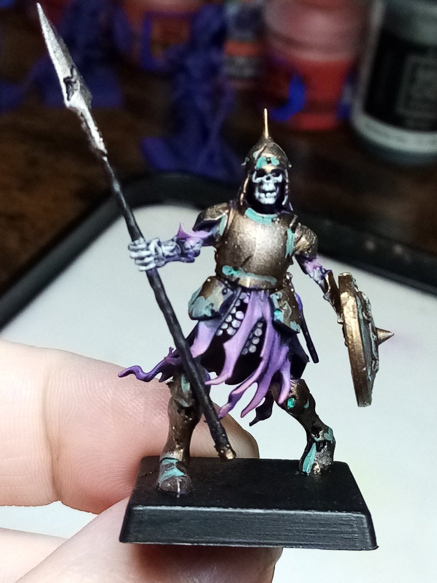 Ogregut's tweet photo. Tester for my Vampire Counts Old World army.
#WarhammerCommunity #WarhammerTheOldWorld #soulblightgravelords #vampires https://t.co/BnBIyNGeEF