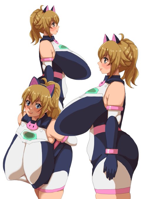 えすえーカスタム仕様のあばたーふみなイラストを
お絵描きしました 