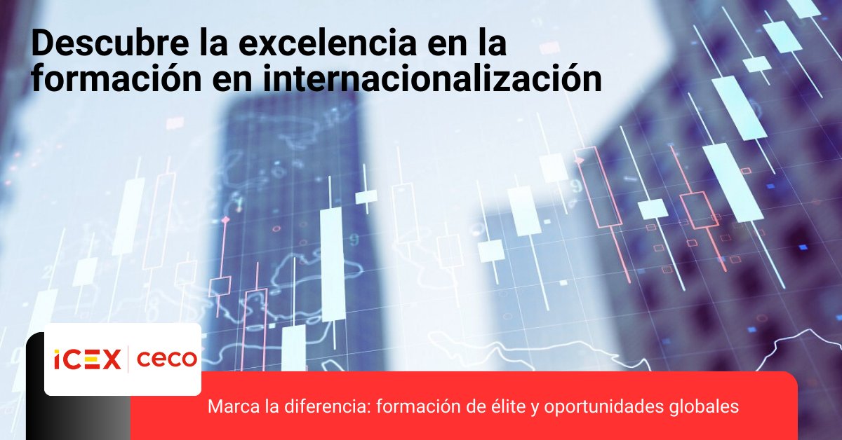¿Quieres una carrera internacional?🚀
Únete a nuestro Programa de Becas de Internacionalización Empresarial o al Proyecto ICEX Vives. Experiencias únicas para tu desarrollo profesional🌐
i.mtr.cool/beibsddesb

#BecasICEX #ICEXVives #OportunidadesProfesionales"