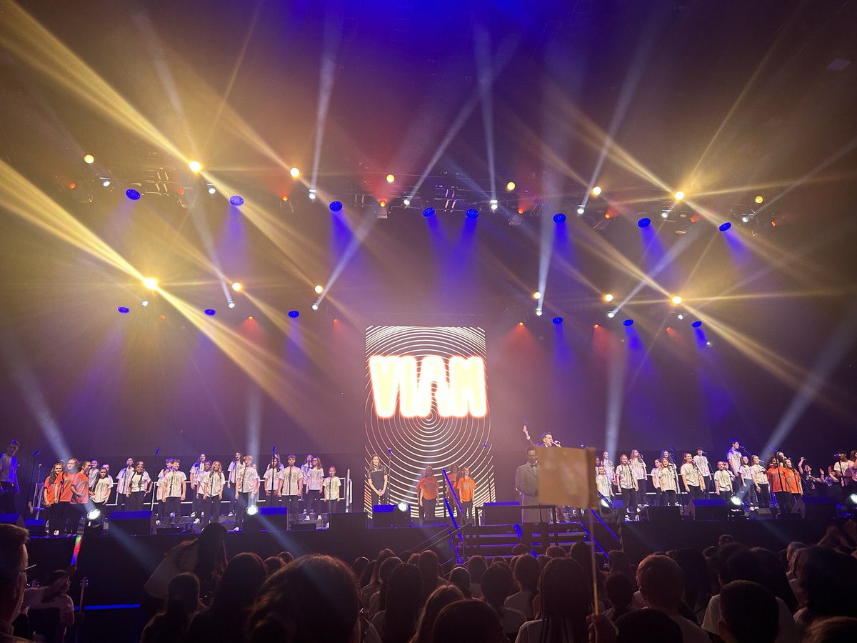 MrsBenedickSPS's tweet photo. Loved taking our school choir to VIAM, they enjoyed every second and made the weeks of teaching songs and dances really worth it. #music #voiceinamillion https://t.co/VbJt6OSFUh