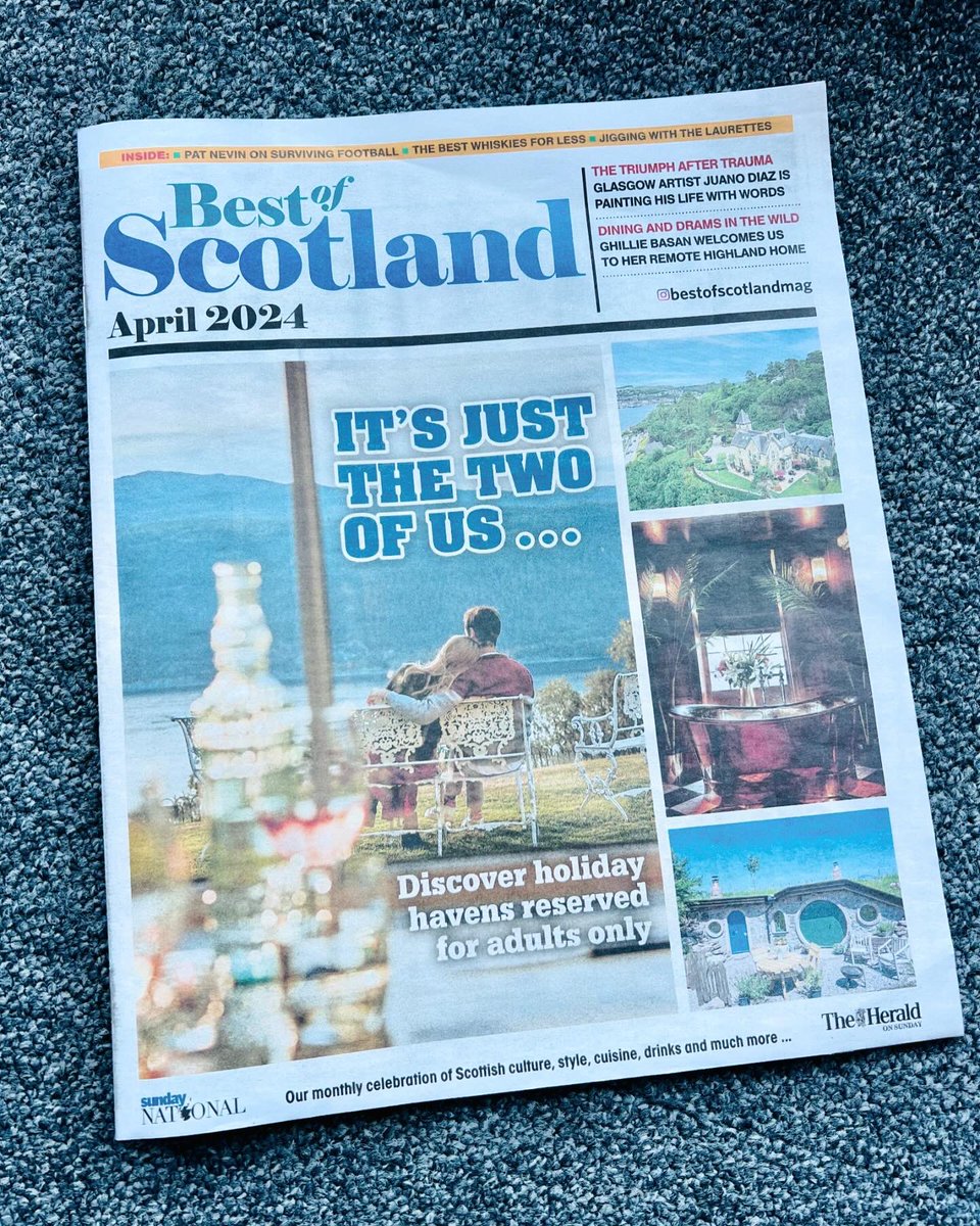 letterellan's tweet photo. Delighted to feature in @heraldscotland today: “This small boutique hotel offers two immaculate rooms with south-facing views of Loch Tay. Set in 10 acres, Letterellan is run by Savoy-trained hotelier Jonathan Morris.” #boutiquehotel #lochtay @VisitScotland https://t.co/uN8xtWxWx2