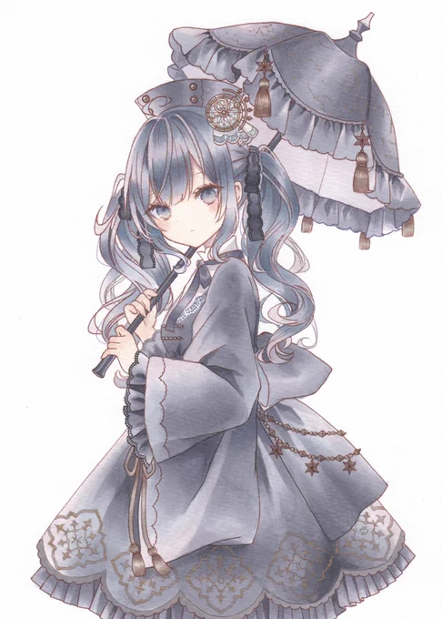 天文時計の魔女#コピック 