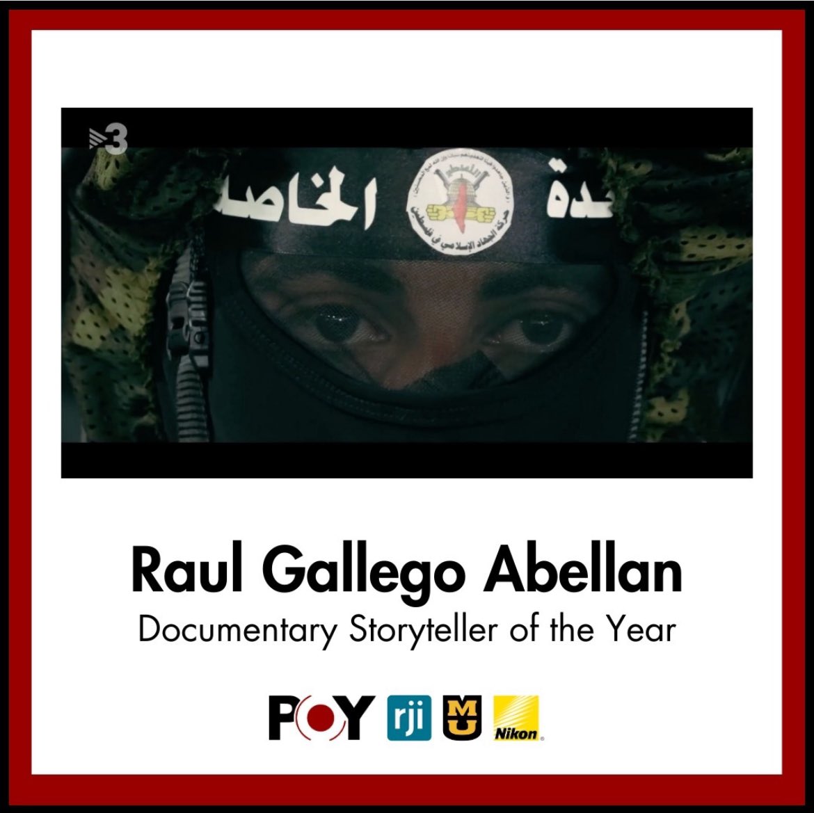 So honored and grateful to win @PicoftheYear Documentary Storyteller of the Year for my work with #Pointofnoreturn3cat short doc series, and First place too with Documentary News Reporting with Ukraine episode and Finalist same category with Palestine episode. @som3cat 🧵