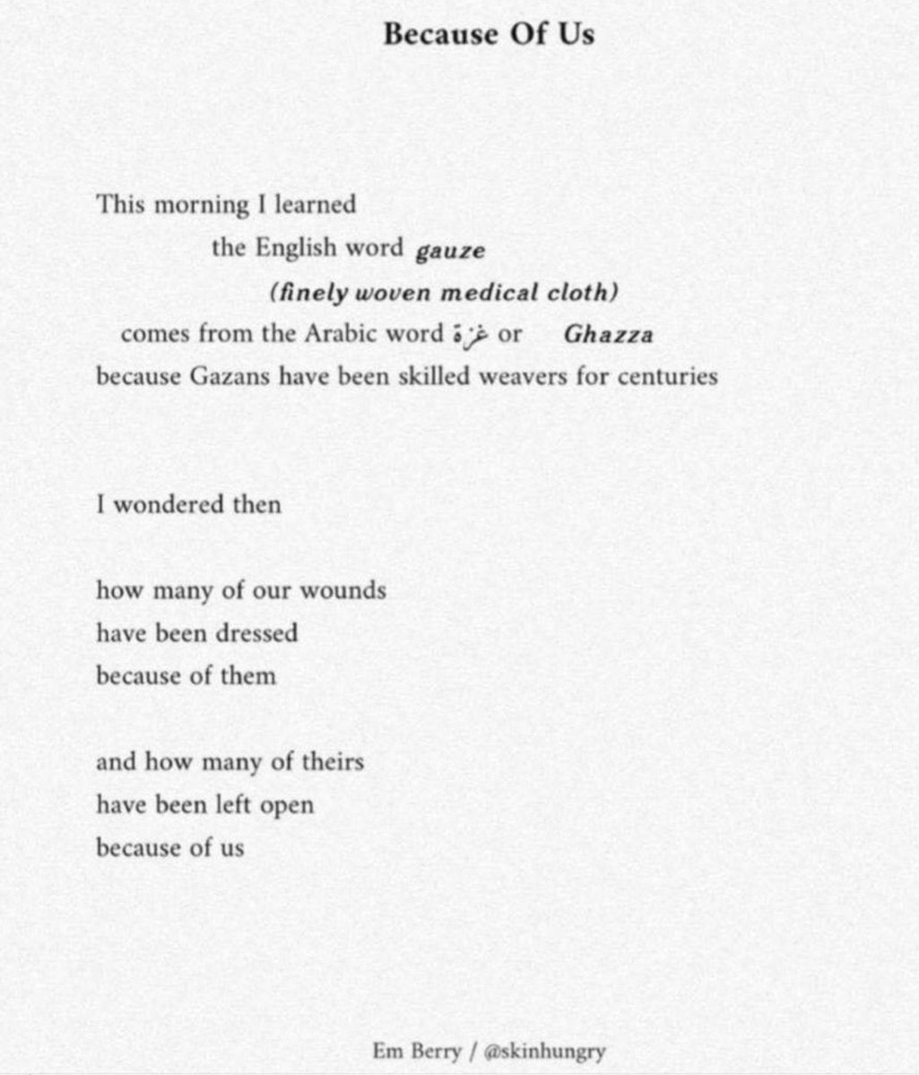 A poem for Gaza