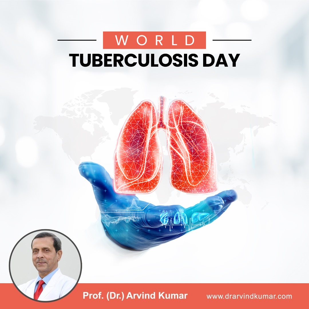 Breath by breath, step by step, we're closer to a TB-free world. On World TB Day, let's unite to combat this silent killer. 🫁🤍 Together, we can make a difference. 🙌 #WorldTBDay #EndTB #LungHealth #Tuberculosis #DrArvindKumar