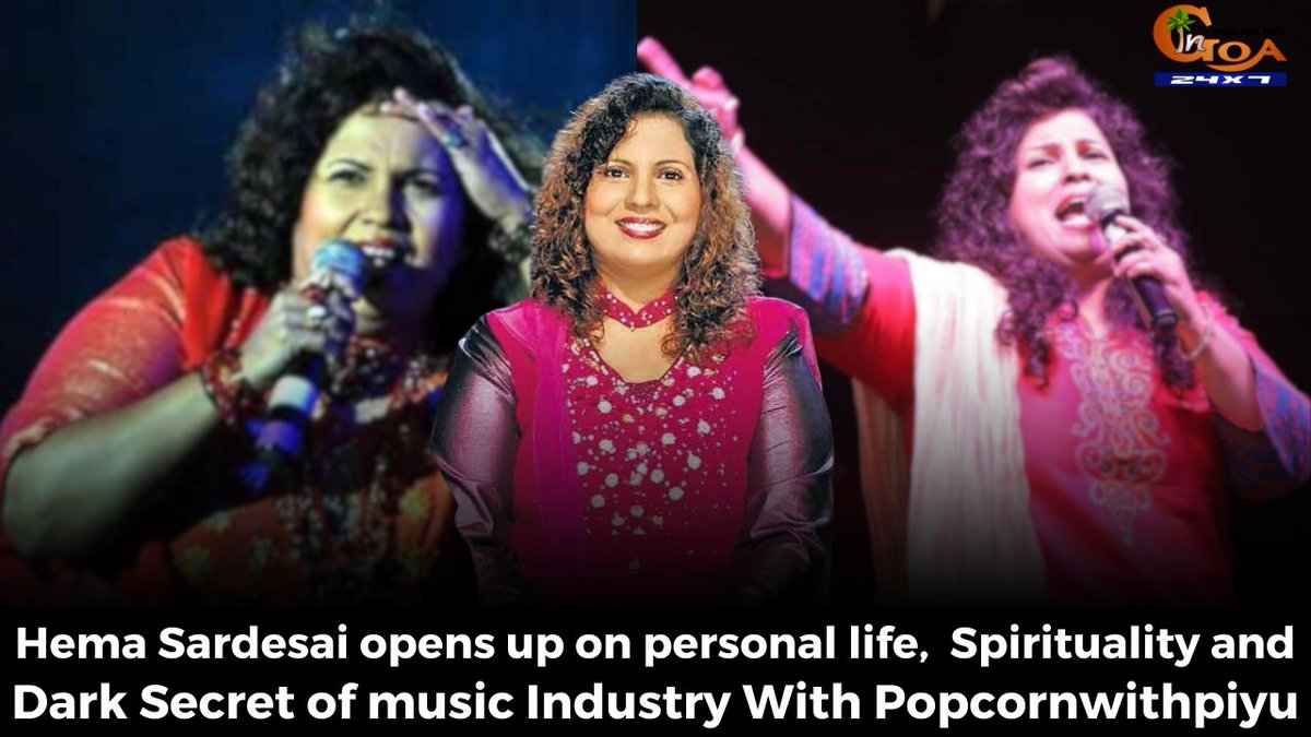 #MustWatch- Hema Sardesai opens up on personal life,  Spirituality and  Dark Secret of music Industry With Popcornwithpiyu
WATCH : youtu.be/pikHiYUPams

#Goa #GoaNews #HemaSardesai #PersonalLife #DarkSecret
