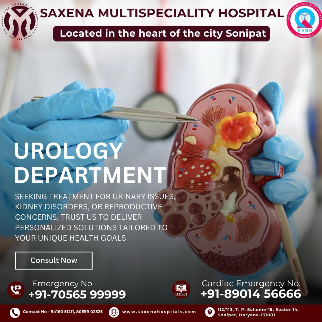 Discover excellence in urology care at our renowned department, where expertise meets compassion. Your health is our priority. 

 #UrologyExcellence #HealthcareHeroes