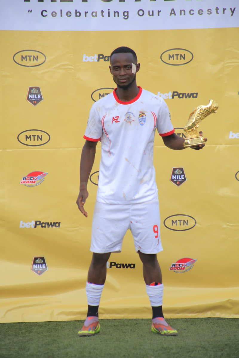 .@IsaacWagoina of Busoga Province emerged the FUFA Drum 2023 top scorer with 6 goals. #FUFADrumFinal2023 #CelebratingOurAncenstry