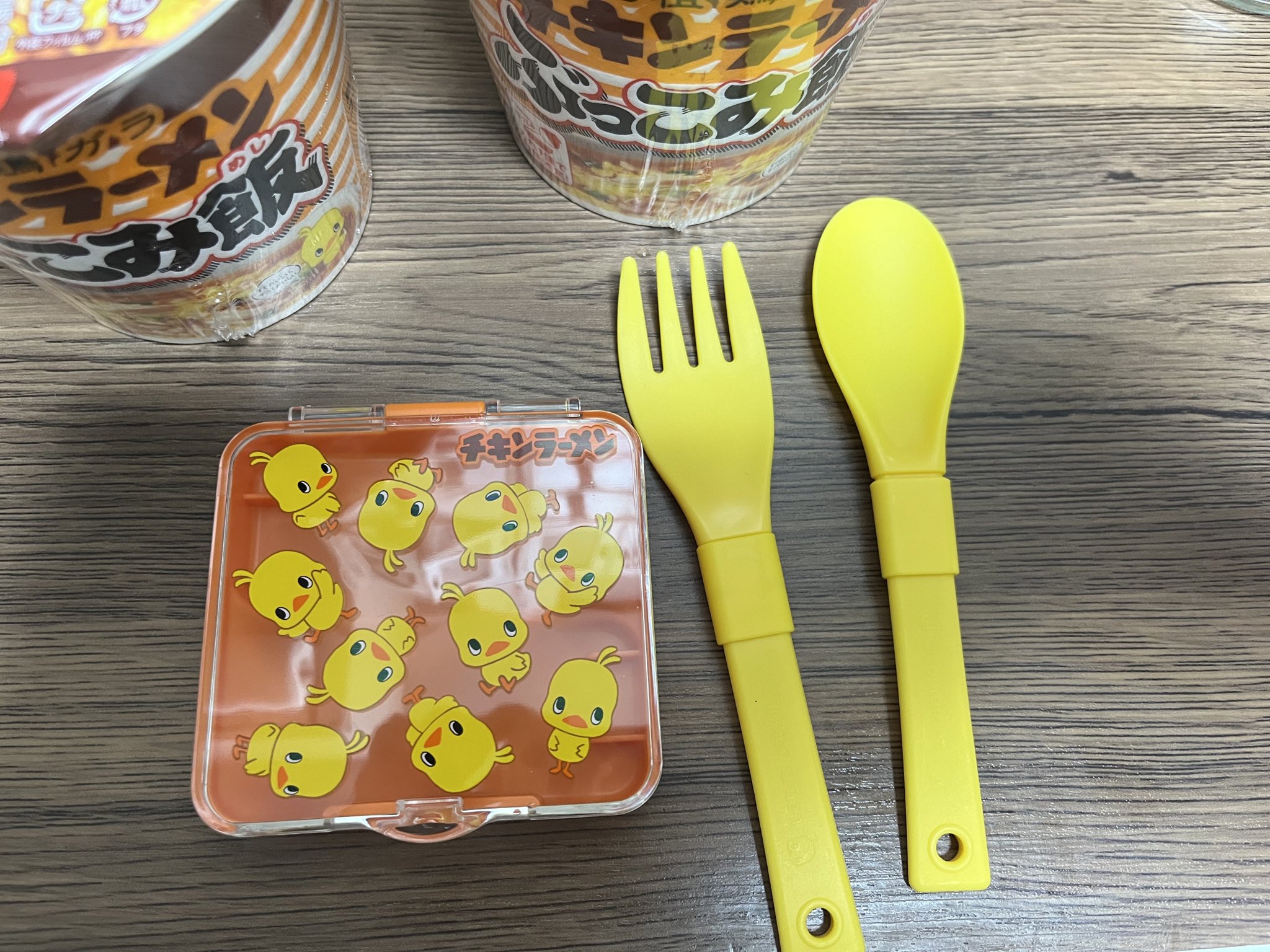 チキンラーメンのスプーンとフォーク 【公式通販】