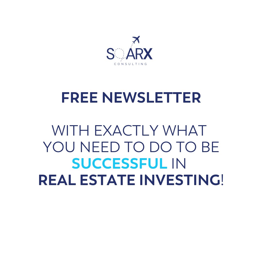 Visit soarxconsulting.squarespace.com/resources to register for the FREE newsletter.

#entrepreneur #entrepreneurlife #entrepreneurmindset #entrepreneurgoals #smallbusiness #smallbusinesssupport #inspiration #investingtips #property #business #realestate #realestateinvestor #realestateinvesting