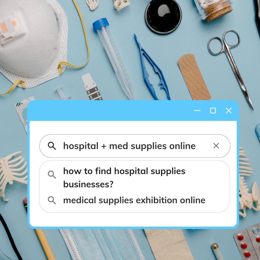 SMB_XL's tweet photo. The Hospital and Medical Supplies Expo Online (H&amp;MExpo) is here!
 ✨India's Biggest Online Expo focusing on hospital and medical supplies and equipment.  
✨Expo duration: 22nd April to 28th April 2024 ✨Location: Online. 
✨Interested? Follow for more updates!
 #onlineexhibition https://t.co/ynqWQhlRix