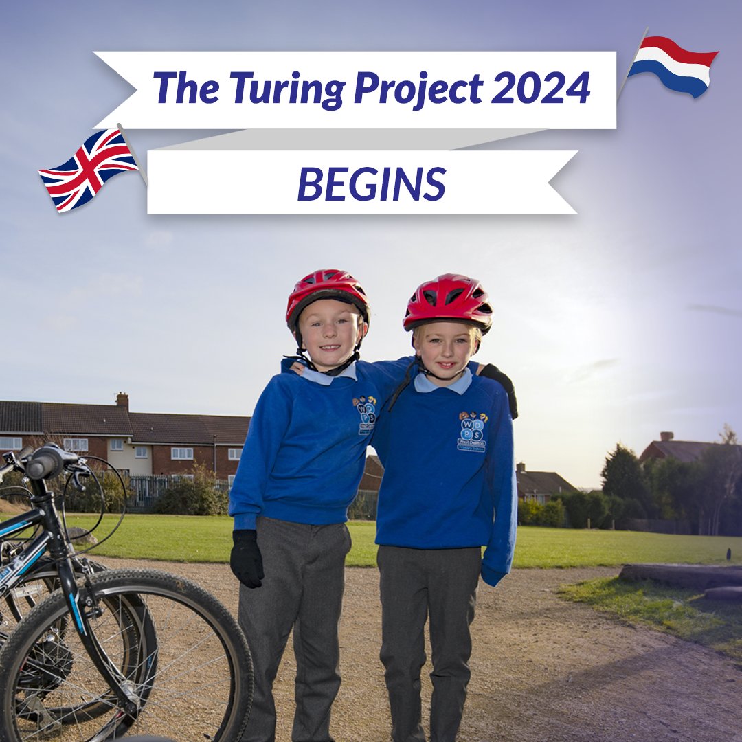 WDPrimarySchool's tweet image. The pupils of are on their way to Amsterdam as the Turing Project begins! 🇳🇱 🚲 Firstly, the pupils will cycle from West Denton to North Shields to board the ferry 🚢 🙌

We’ll be posting many updates from the children, so keep your eyes peeled 📸 👀

#turingproject #schooltrip