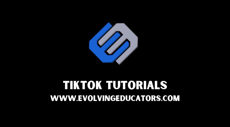 Evolve as an Educator with TikTok tutorials evolvingeducators.com/blog/evolve-as… #ASCD2024