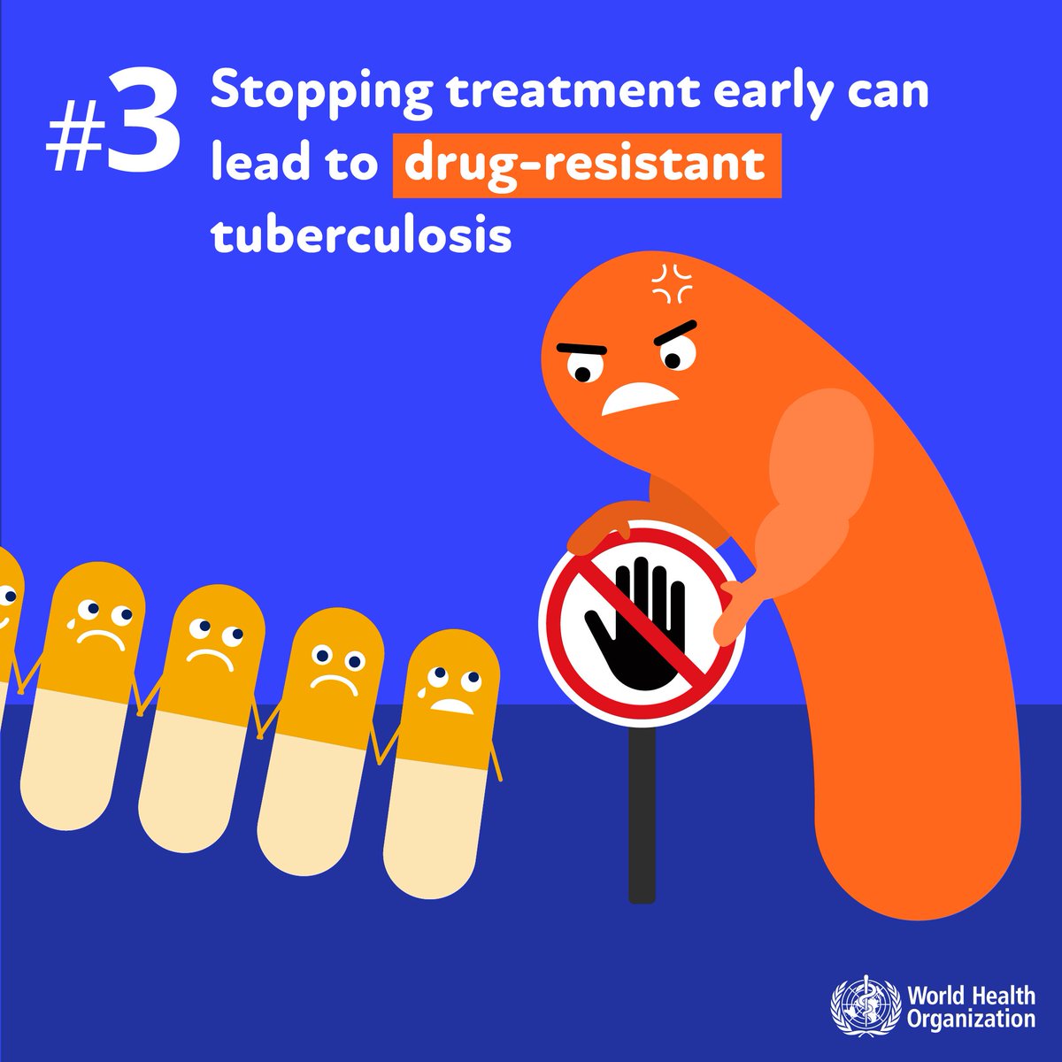 #DYK? Multi-drug resistant tuberculosis (MDR-TB) remains a public health crisis. Only 1 in 4 MDR-TB cases detected and 1 in 2 cases cured. ✅ Get tested; ✅ Get treated; ✅ Get well. Yes! We can end TB 💯 #WorldTBDay2024 #EndTB