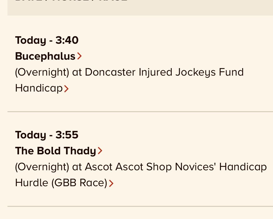 2 Runners for Team @Neil_Mulholland today @DoncasterRaces & @Ascot Best of Luck 🤞 @Conoroneill83 @Kieramul @brianfmul @mikeshorsetalk @Stevo05946874 @JoeSeward1 @vinnygrennan @Paul_Horses1st @WeaverRacing @william74386052 @padawanJonathan @ScottHepburn4 @dave2482 @SarahKeys2