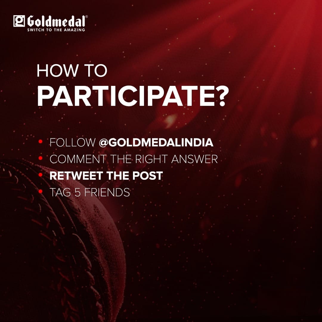 Score big this season with Goldmedal #FanForAFan Contest. Test your mettle by answering cricket trivia questions every week and stand a chance to win luxurious smart fans from @goldmedalindia Ready to play and win? Follow @goldmedalindia now! *T&C Apply #GoldmedalElectricals…