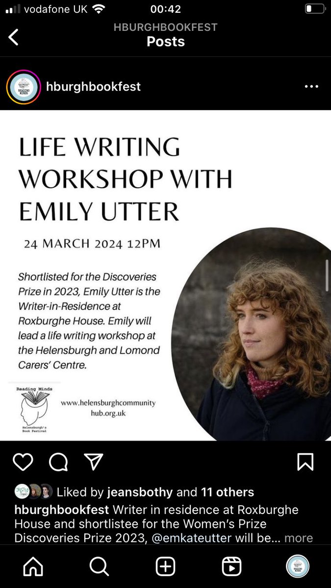 Next up are two amazing workshops from @VikBeeWyld and @emkate_utter, drawing on nature and personal experience to inspire writing