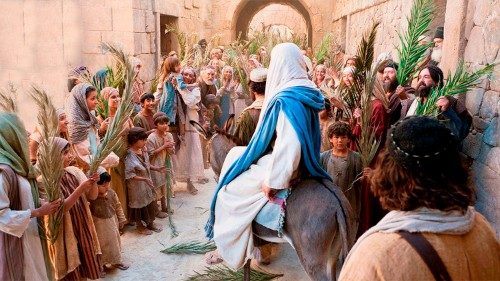 Je vous souhaite un joyeux dimanche des Rameaux! « Hosanna au Fils de David ! Béni soit celui qui vient au nom du Seigneur ! »