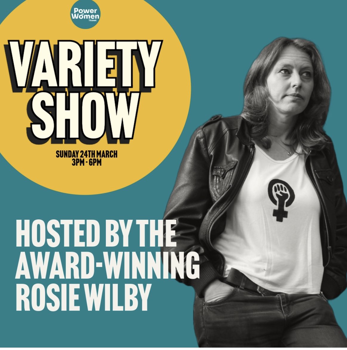 TODAY 3pm @powthanet 😀 powthanet.com/events/p/24-ma… with @CGdoescomedy @AdaCampe @MslizBentley & more 🎭 #comedy #thanet #KENT #WomensHistoryMonth